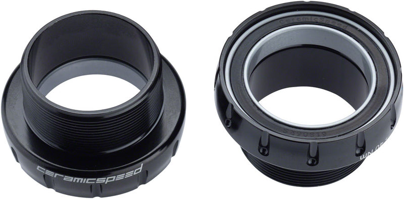 Load image into Gallery viewer, CeramicSpeed BSA30 Bottom Bracket - BSA Thread 30mm Spindle Coated Races BLK
