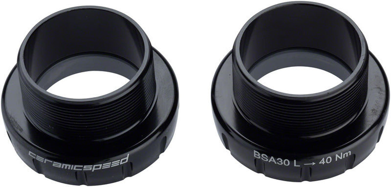 Load image into Gallery viewer, CeramicSpeed BSA30 MTB Bottom Bracket - BSA Thread 30mm Spindle Coated Races BLK
