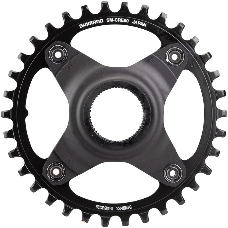 Load image into Gallery viewer, Shimano STEPS SM-CRE80 eBike Chainring - 36t 56.5mm Chainline Without Chainguide
