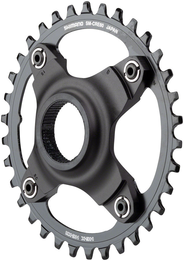 Load image into Gallery viewer, Shimano STEPS SM-CRE80 eBike Chainring - 36t 56.5mm Chainline Without Chainguide
