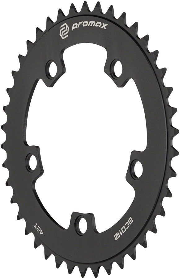 Load image into Gallery viewer, Promax 5-Bolt Chainring - 42t 110 BCD Black
