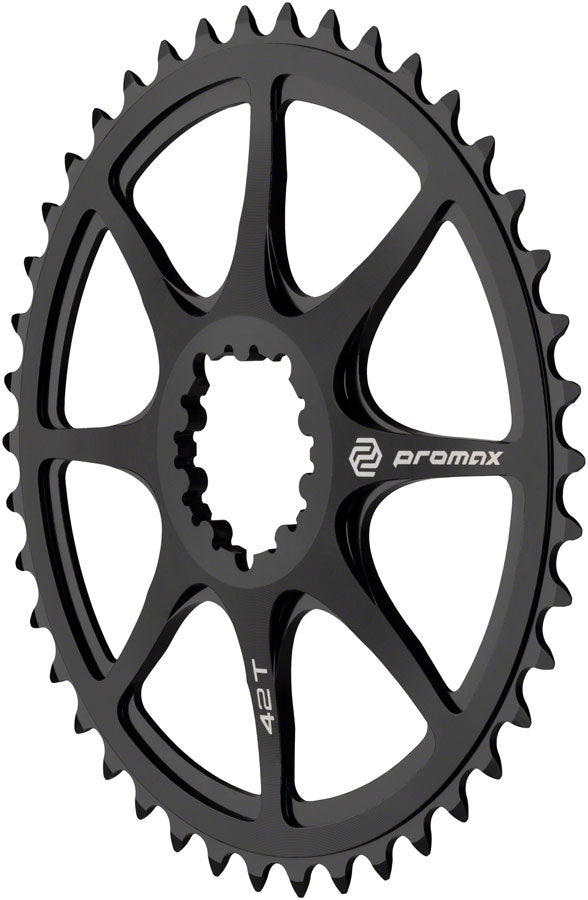 Load image into Gallery viewer, Promax Direct Mount 42t Chainring Black
