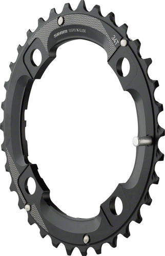 SRAM 34 Tooth 104mm BCD Outer Chainring With Medium Overshift Pin Use 22T