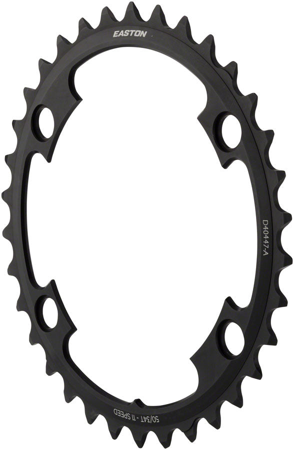 Load image into Gallery viewer, Easton Asymmetric Chainring: 4-Bolt 11-Speed 39t Black
