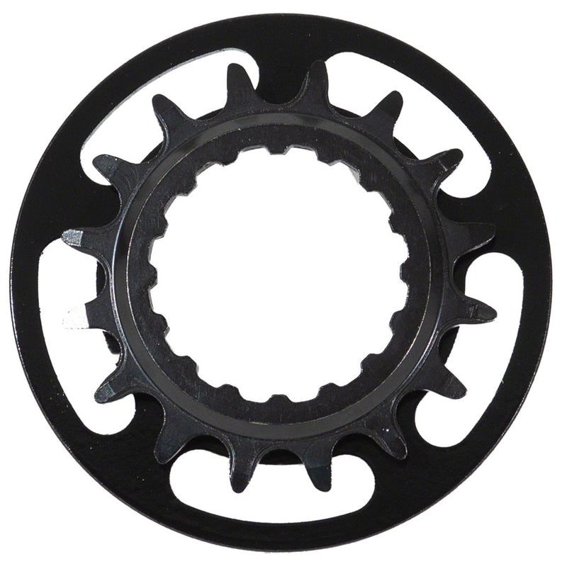 Load image into Gallery viewer, Samox Bosch GEN 2 Steel CNC Chainring with Single Chainguide - 16t Black
