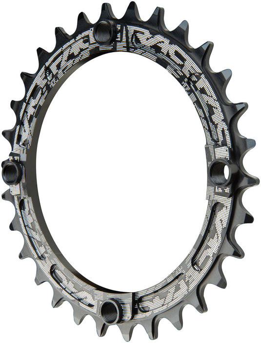 RaceFace Narrow Wide Chainring: 104mm BCD 30t Black