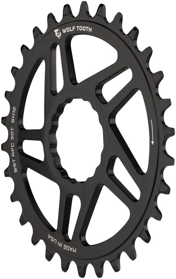Load image into Gallery viewer, Wolf Tooth Direct Mount Chainring - 32t RaceFace/Easton CINCH Direct Mount Boost 3mm Offset Requires 12-Speed Hyperglide+ Chain
