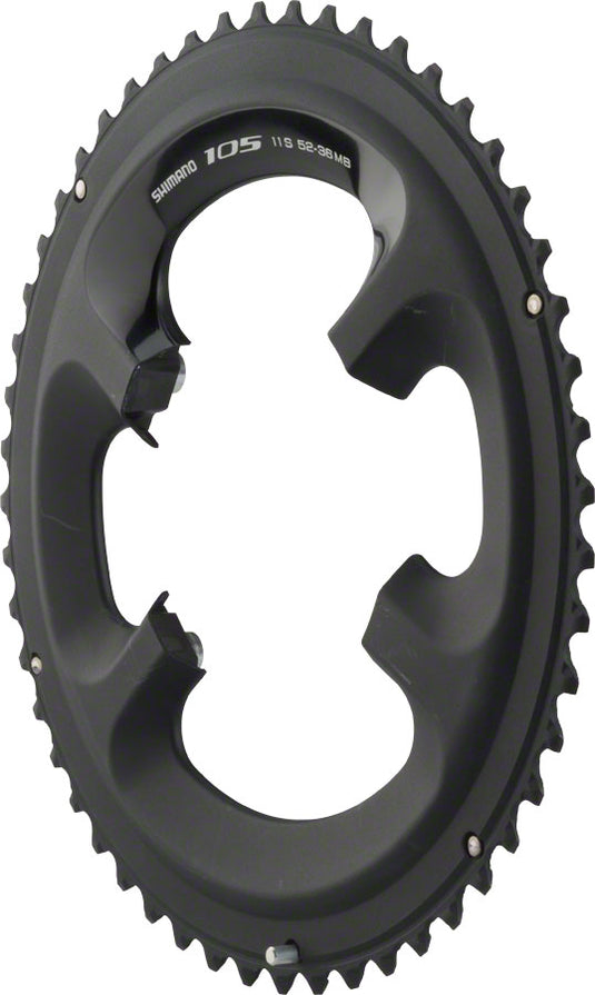 Shimano 105 5800-L 52t 110mm 11-Speed Chainring For 52/36t Black