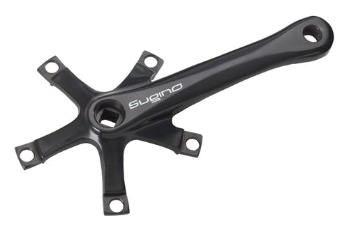Sugino RD2 Crank Arm Set - 165mm Single Speed 130 BCD Square Taper JIS Spindle Interface BLK
