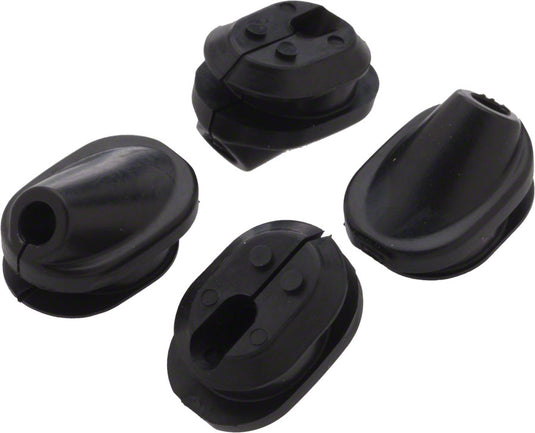 Shimano GM02 Di2 E-Tube Frame Grommets (7mm x 8mm oval) 4 pcs