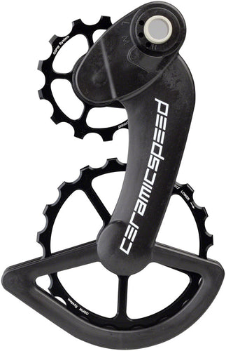 CeramicSpeed OSPW Pulley Wheel System Campagnolo Derailleurs - Alloy Pulley Carbon Cage BLK