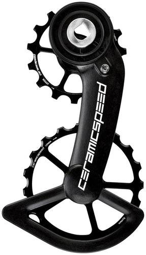 CeramicSpeed OSPW Pulley Wheel System SRAM Red/Force AXS - Alloy Pulley Carbon Cage BLK