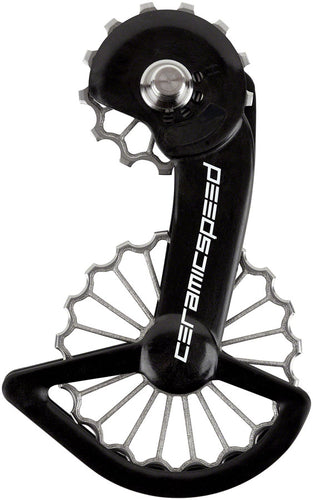 CeramicSpeed OSPW Pulley Wheel System Shimano Dura-Ace 9250/Ultegra 8150 - Coated Races 3D Printed Ti Pulley Carbon Cage