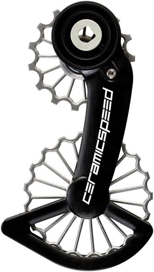 CeramicSpeed OSPW Pulley Wheel System SRAM Red/Force AXS - Coated Races 3D Printed Titanium Pulley Carbon Cage Ti