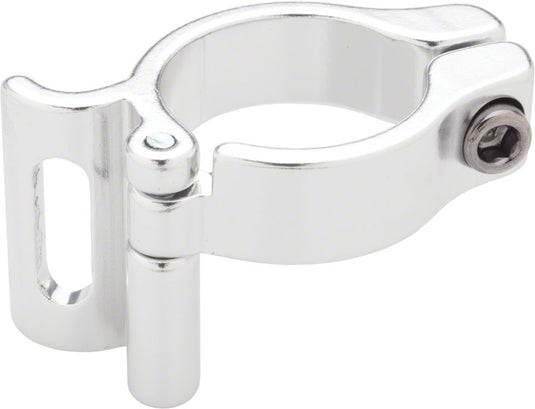 Problem Solvers Braze-on Adaptor Clamp 28.6mm Slotted Silver
