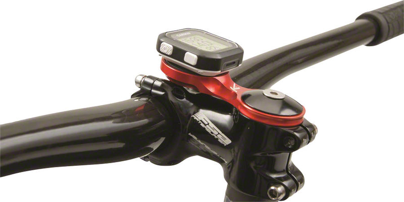 Load image into Gallery viewer, K-EDGE Fixed Stem Mount for Garmin Quarter Turn Type Computers Black
