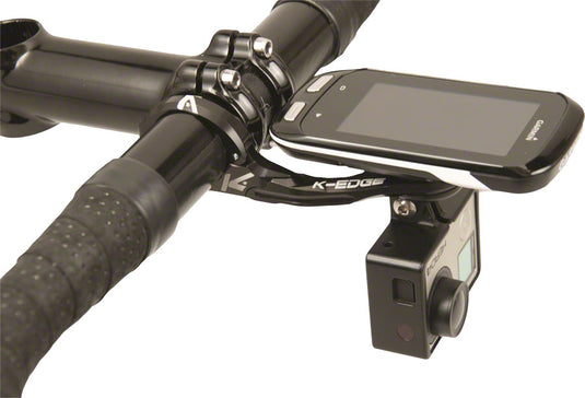 ale forvrængning Skælde ud K-EDGE Combo Mount Adapter Universal Action Camera Light - compatible –  Ride Bicycles