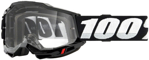100% Accuri 2 OTG Goggles - Black/Clear