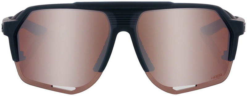 Load image into Gallery viewer, 100% Norvick Sunglasses - Soft Tact Crystal BLK HiPER Crimson Silver Mirror Lens
