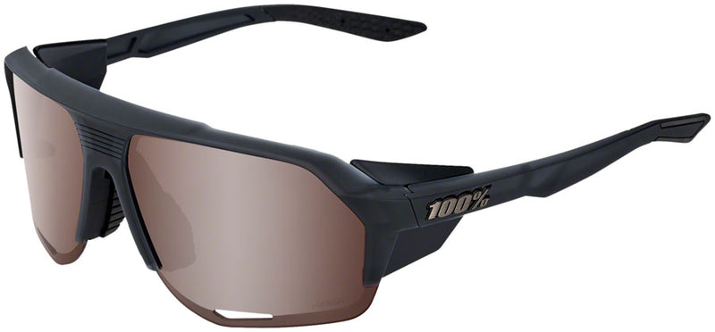 Load image into Gallery viewer, 100% Norvick Sunglasses - Soft Tact Crystal BLK HiPER Crimson Silver Mirror Lens
