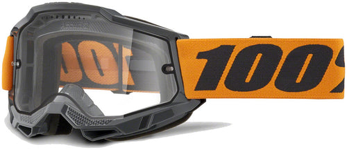 100% Accuri 2 Enduro MTB Goggles - Orange/Clear