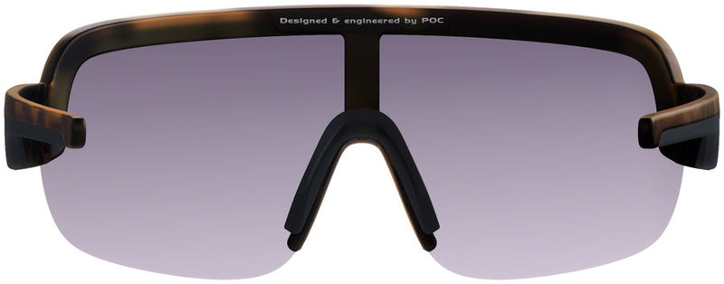 Load image into Gallery viewer, POC Aim Sunglasses - Tortoise Brown Violet/Silver Mirror Lens
