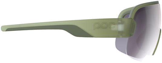 POC AIM Sunglasses - Transparent Green Violet/Silver Mirror