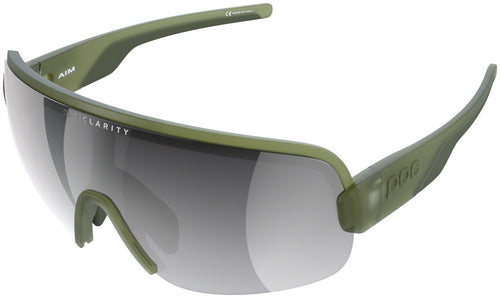 POC Aspire Sunglasses - Transparent Green Violet/Silver Mirror