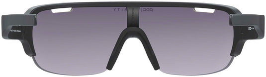 POC Do Half Blade Sunglasses - Uranium Black Violet/Gold-Mirror Lens
