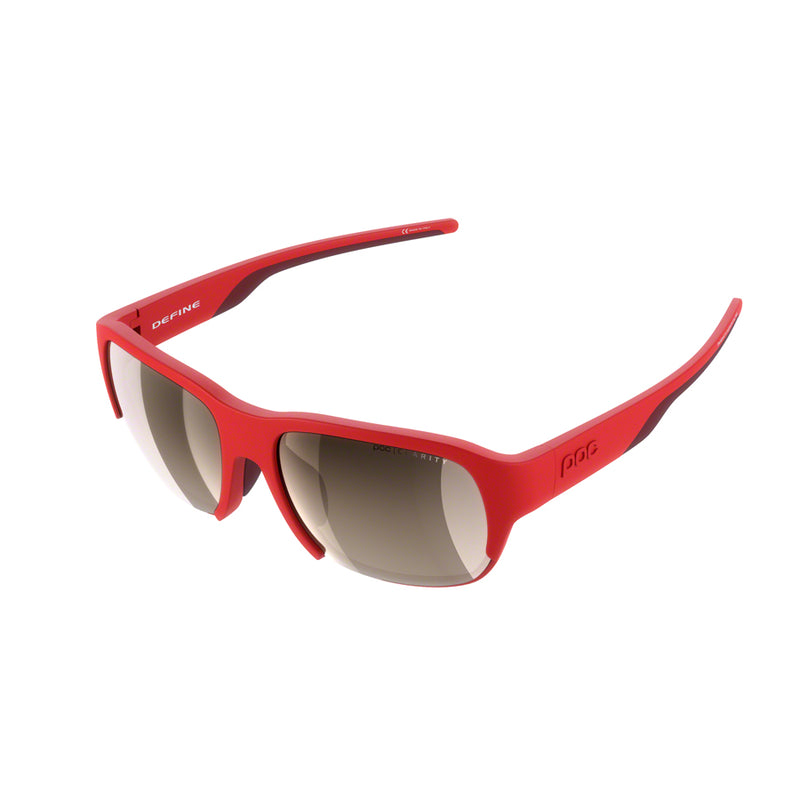 Load image into Gallery viewer, POC Define Sunglasses - Prismane Red Brown/Silver-Mirror Lens

