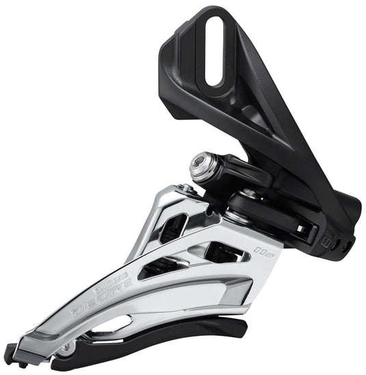 Shimano Deore FD-M5100-D Front Derailleur - 11-Speed Double Side Swing Front Pull Direct Mount BLK/Silver