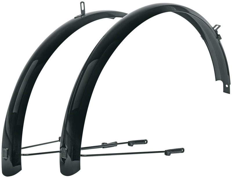 Load image into Gallery viewer, SKS B53 Bluemels Full Coverage Fender Set - 53mm 24 x 1-1.9&quot; Black
