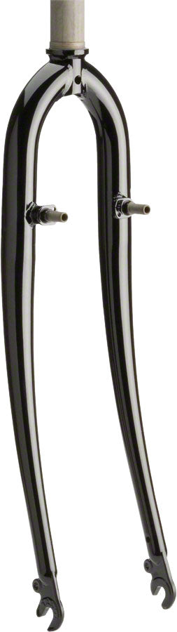 MSW 700c Hybrid Fork - QR x 100mm  1 1/8" Straight Steerer Canti Black