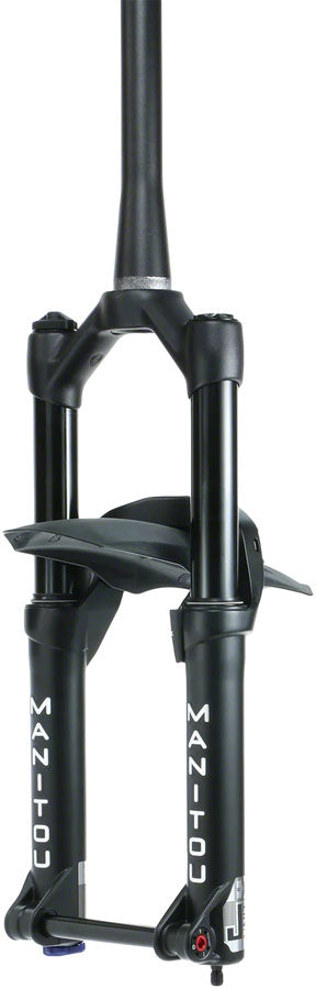Load image into Gallery viewer, Manitou  JUnit Comp Suspension Fork - 20&quot; 100mm 15 x 110mm 40 mm Offset BLK
