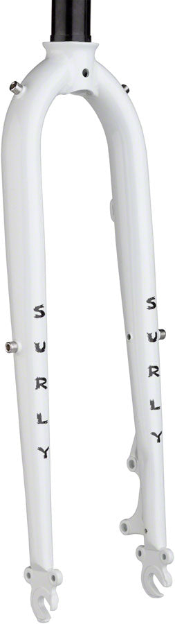 Surly Preamble 650b Fork 9x100mm QR 1-1/8" Straight Steerer Steel Thorfrost White