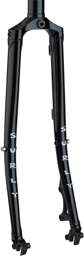 Surly Straggler Disc Fork: 650b 380mm 1-1/8 straight steerer Black