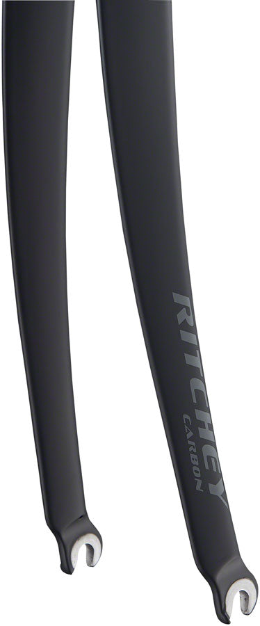 Load image into Gallery viewer, Ritchey Comp Carbon Road Fork - 700c QR 1&quot; Aluminum Steerer UD Matte Black
