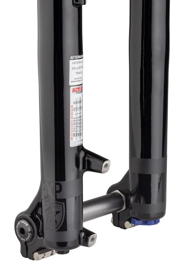 Load image into Gallery viewer, Manitou Circus Expert Suspension Fork - 26&quot; 100 mm 20 x 110 mm 41 mm Offset Gloss BLK Straight Steerer
