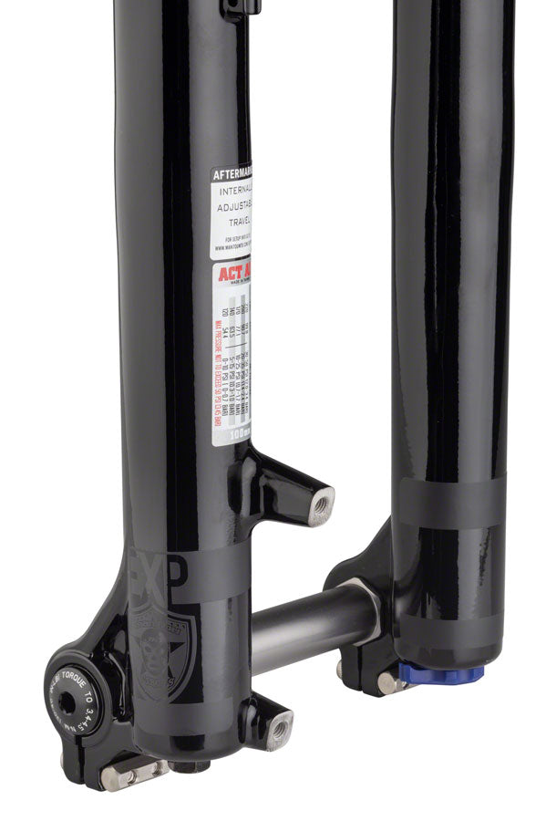 Load image into Gallery viewer, Manitou Circus Expert Suspension Fork - 26&quot; 130 mm 20 x 110 mm 41 mm Offset Gloss BLK Straight Steerer
