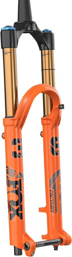 Load image into Gallery viewer, FOX 36 Factory Suspension Fork - 27.5&quot; 160 mm 15 x 110 mm 44 mm Offset Shiny Orange Kabolt-X Grip 2
