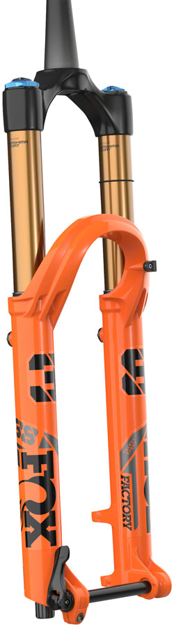 FOX 38 Factory Suspension Fork - 27.5" 170 mm 15QR x 110 mm 44 mm Offset Shiny Orange Grip 2