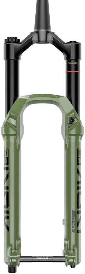 RockShox Lyrik Ultimate Charger 3 RC2 Suspension Fork - 27.5" 150 mm 15 x 110 mm 37 mm Offset Green D1