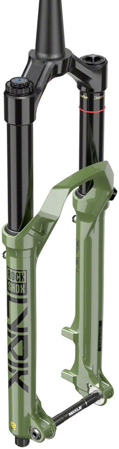 Load image into Gallery viewer, RockShox Lyrik Ultimate Charger 3 RC2 Suspension Fork - 27.5&quot; 150 mm 15 x 110 mm 37 mm Offset Green D1
