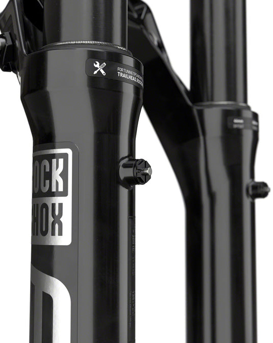 RockShox ZEB Ultimate Charger 3 RC2 Suspension Fork - 27.5" 190 mm 15 x 110 mm 44 mm Offset Gloss BLK A2