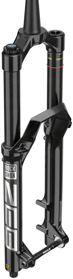 Load image into Gallery viewer, RockShox ZEB Ultimate Charger 3 RC2 Suspension Fork - 29&quot; 190 mm 15 x 110 mm 44 mm Offset Gloss BLK A2
