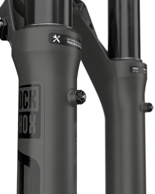 RockShox ZEB Ultimate Charger 3 RC2 Suspension Fork - 27.5" 160 mm 15 x 110 mm 44 mm Offset Gray A2