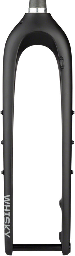 WHISKY No.9 MTN Boost LT Fork - 29" Post Mount Disc 15 x 110 mm 1.5" Tapered Carbon Steerer Matte BLK w/3 pack mounts