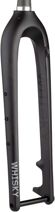 WHISKY No.9 MTN Boost LT Fork - 29" Post Mount Disc 15 x 110 mm 1.5" Tapered Carbon Steerer Matte BLK w/3 pack mounts