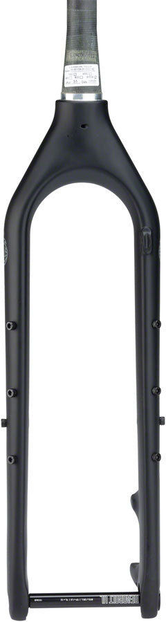 Salsa Firestarter 110 Deluxe Carbon Fork 15x110mm Thru-Axle Matte Black