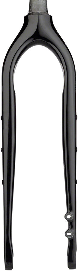 Load image into Gallery viewer, Salsa Cutthroat Carbon Deluxe V2 Fork - 29&quot; 110x15mm Thru-Axle 1-1/8&quot; Tapered Carbon Flat Mount Disc Gloss BLK
